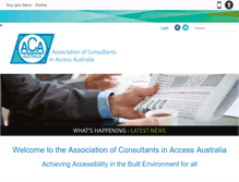 Tablet Screenshot of access.asn.au